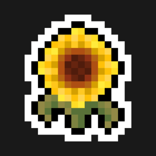 Pixel Sunflower T-Shirt