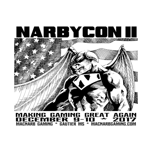 NarbyCon2 Light shirts by gregspanier