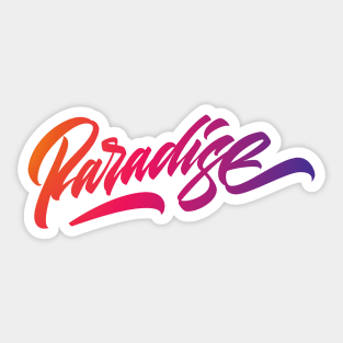 Coldplay Paradise Stickers for Sale