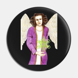 Archangel Metatron the Creator- Light Blue Pin