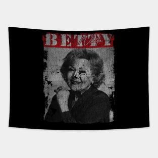 TEXTURE ART -Betty White golden Tapestry