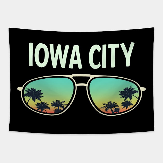 Nature Glasses Iowa City Tapestry by rosenbaumquinton52