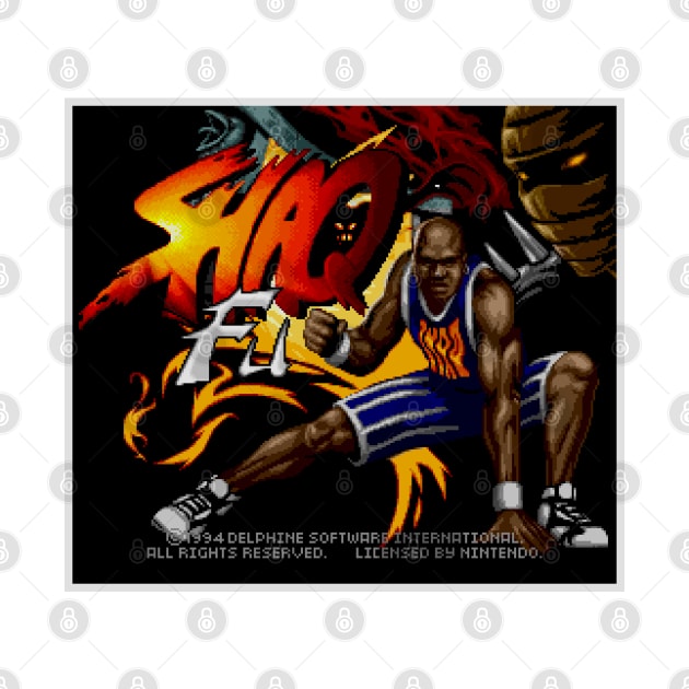 Shaq-Fu Title Screen by retroworldkorea