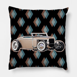 Classic Hot Rod Pillow