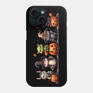 Little Halloween Animals 02 Phone Case