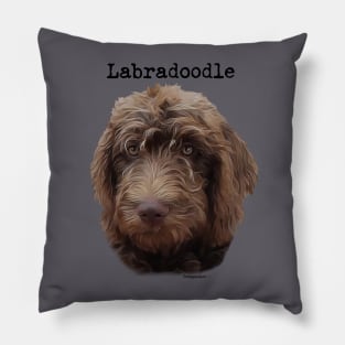 Labradoodle Dog Pillow