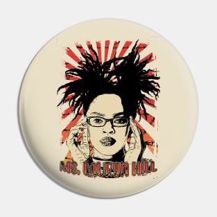 Ms. Lauryn Hill 90s Retro Vintage Aesthetic Pin