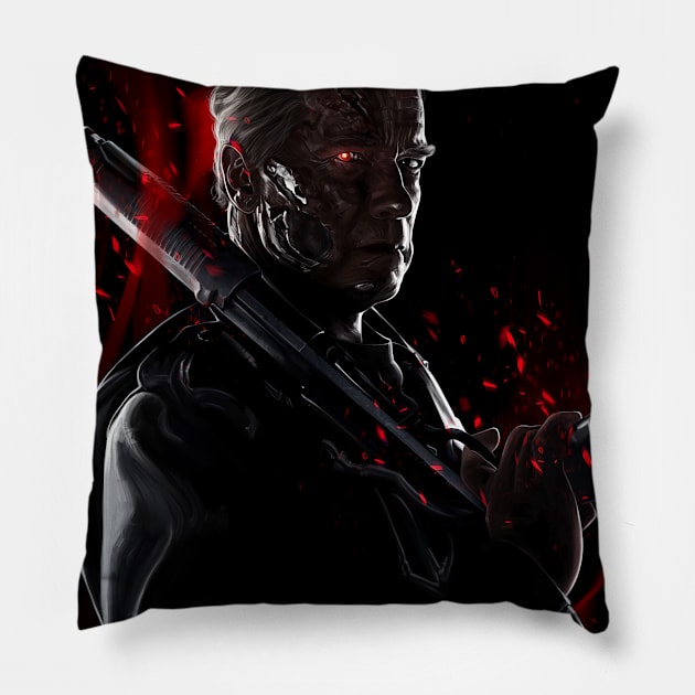 Terminator Genisys Pillow by dmitryb1