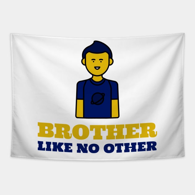 Brother Like No Other Tapestry by Jitesh Kundra