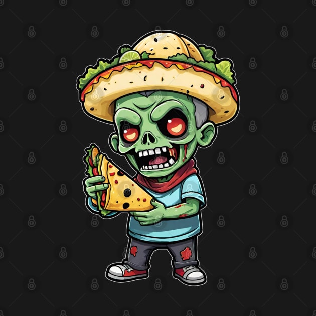 Quesadilla Taco Zombie by Grave Digs