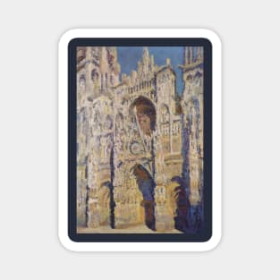Rouen Cathedral by Claude Monet Magnet