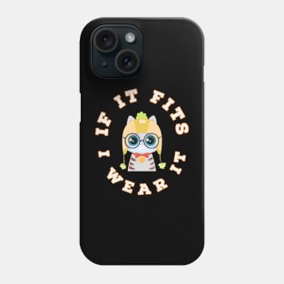 If It Fits, I Wear It (Masked) Phone Case