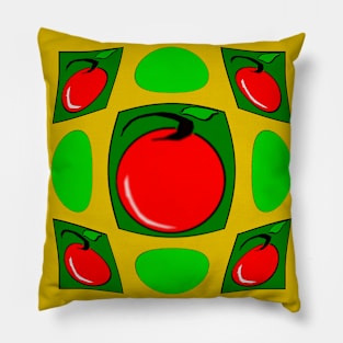 Basket of colors Pillow