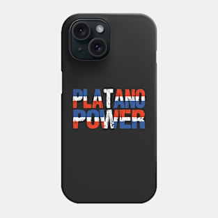 Platano Power Dominican Republic Flag Phone Case