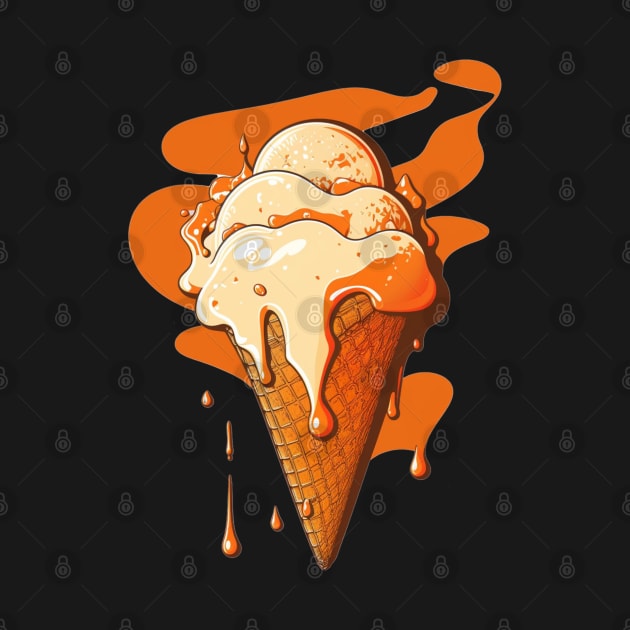 Ice Cream Cone Design - Original Artwork by Labidabop