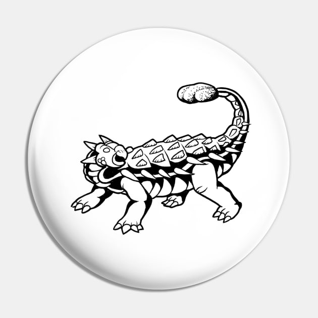 Ankylosaurus Pin by AfrAsian-Mafia