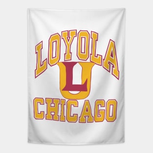 Loyola Chicago Basketball Tapestry