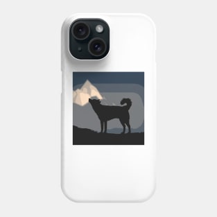 The Mountain And The Wolf Phone Case
