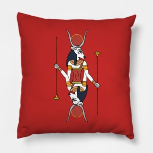 Hathor- Goddess of the sky, women and love. Pillow