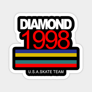 Diamond 1998 USA Skate Black Magnet