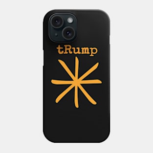 tRump's an * - Kurt Vonnegut - Back Phone Case