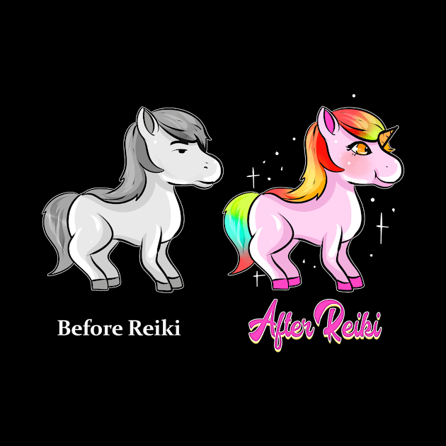 Reiki Unicorn Reiki Practitioner by ChrisselDesigns