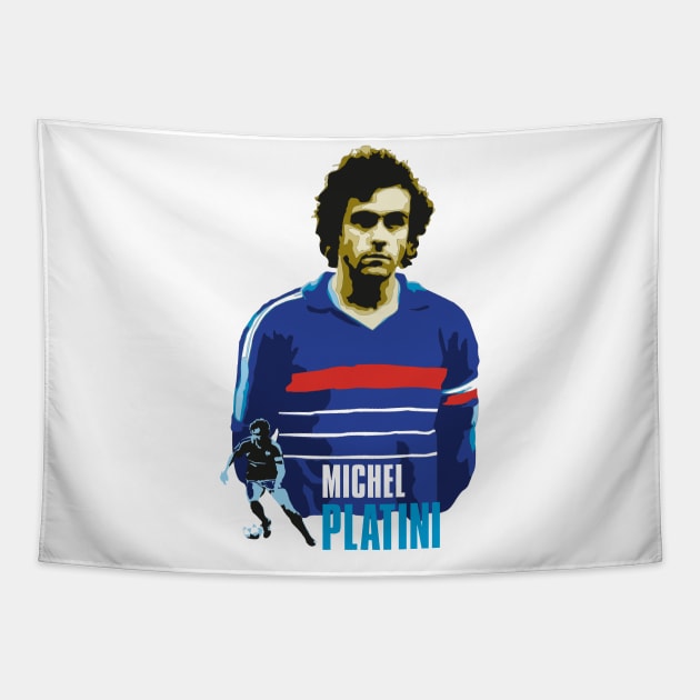Michel Platini Tapestry by ProductX