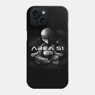 Area 51 Raid / Buddha Alien Phone Case