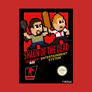 Shaun of the Dead retro 8-bit gaming T-Shirt