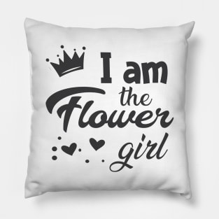 Flower Girl - I'm the flower girl Pillow