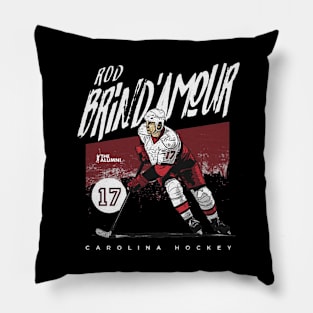 Rod Brind'Amour Carolina Grunge Pillow