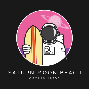 Saturn Moon Beach Logo T-Shirt