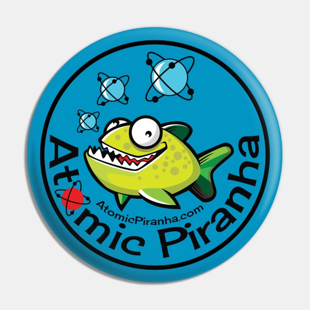 ATOMIC PIRANHA Pin by Modern-ArtifactsLLC