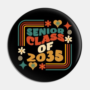 Senior Class of 2035 vintage Pin
