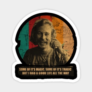 Jimmy buffett //thank you for everything (quotess) Magnet