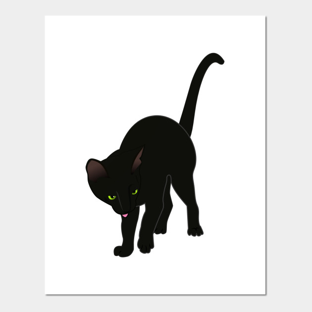 Black Cat Black Cat Posters And Art Prints Teepublic
