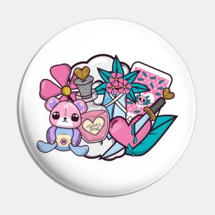 Cute but psycho pastel doodles Pin