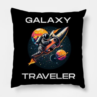 Galaxy Traveler Pillow