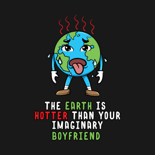 Climate Change Hot Earth Design for Climate Action T-Shirt