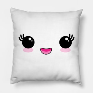 Kawaii face Pillow