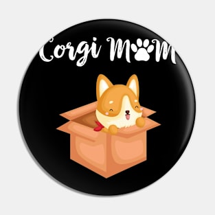 Corgi Mom (283) Pin