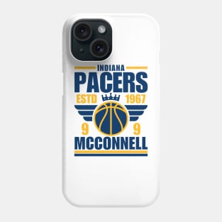 Indiana Pacers McConnell 9 Basketball Retro Phone Case