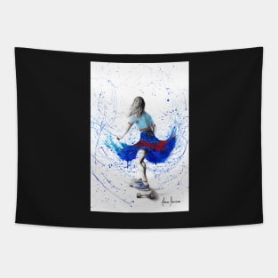 Skater Girl Tapestry