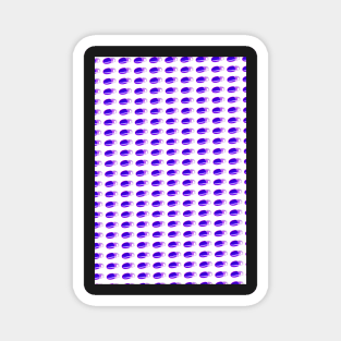 Purple Pill bottle pattern Magnet