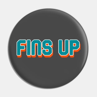 Miami Dolphins - Fins Up Pin