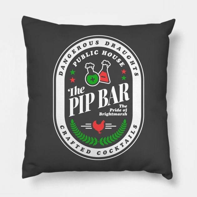 Pip (light) Paladins Champion Logo Pillow by dcmjs