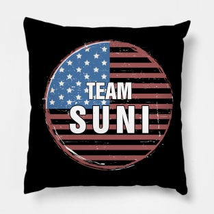 Team suni lee gymnastics athlete Pillow