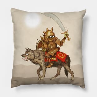 Goblin & Wolf Cavalry Pillow