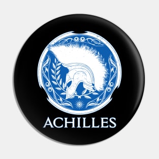 Achilles Greek Warrior Pin