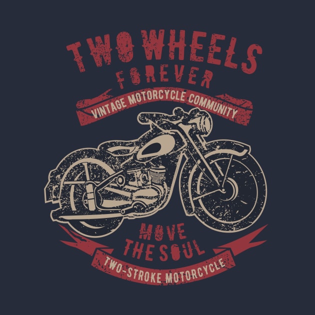 Motorcycle vintage design by OutfittersAve